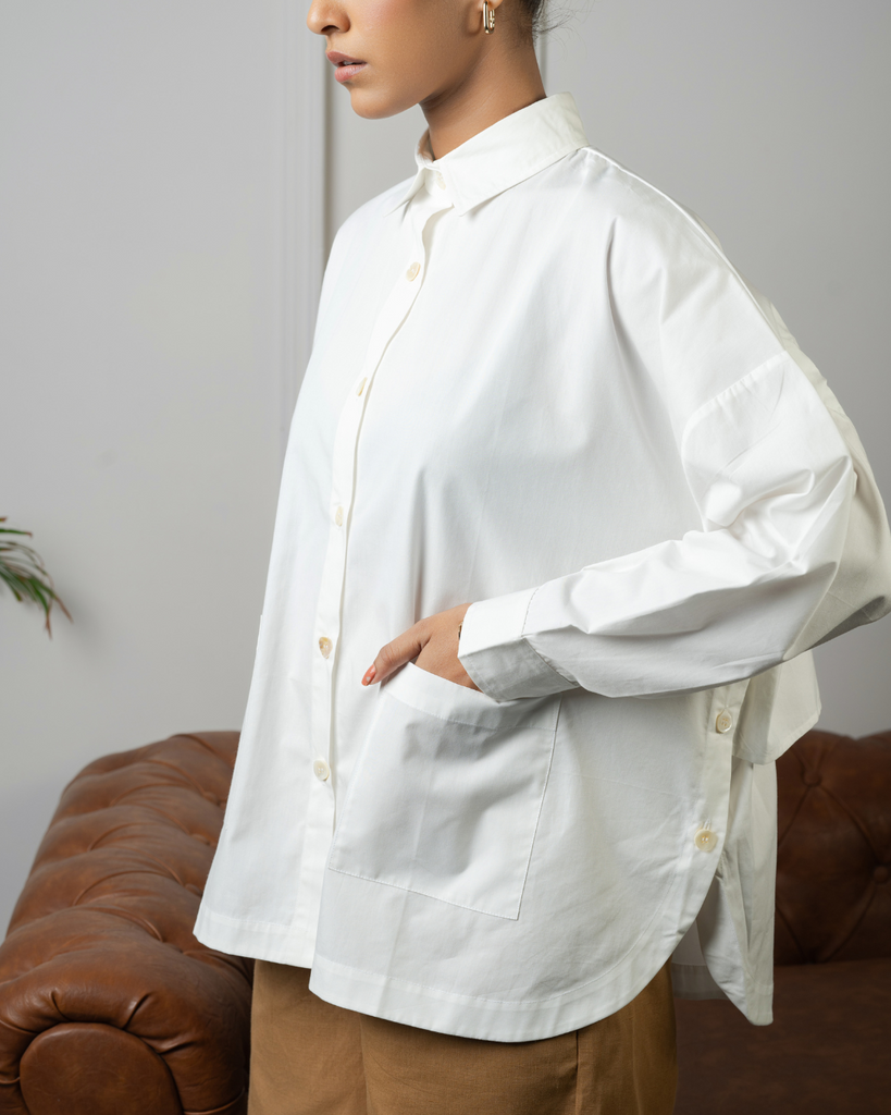 Classy Oversized shirts | Organic cotton shirts for women 