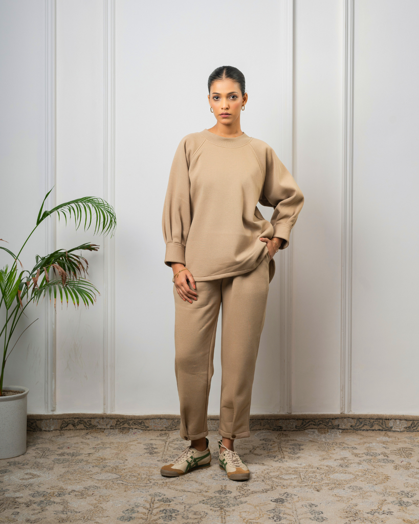 Mocha Sweatshirt | Sweatshirt Suits for women