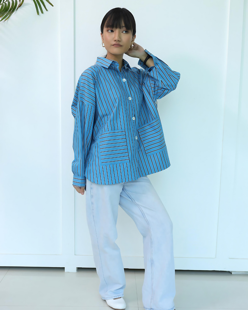 Loose fit womens shirts | Cotton clothes for women