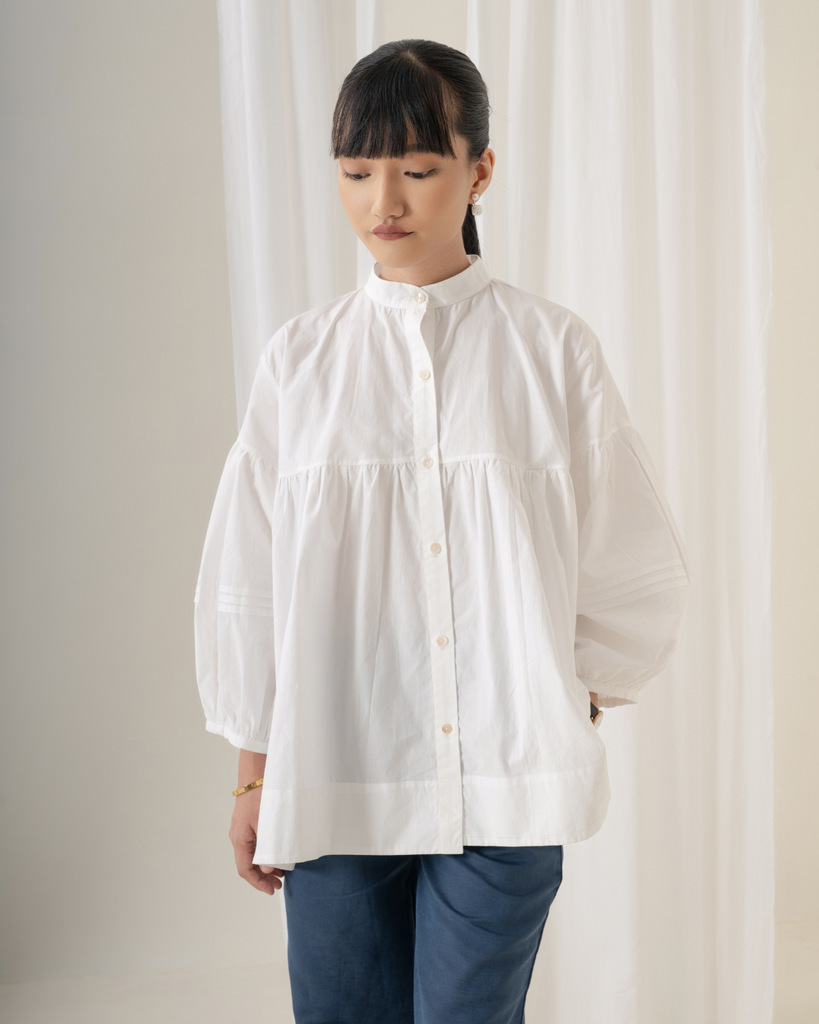 White shirt for women | White cotton tops